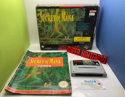 SNES - Super Nintendo Spiel - SECRET OF MANA - Rollenspiel - BIG BOX OVP - PAL - Bild 1 von 4