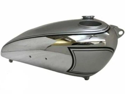 BSA C10 C11 银铬化气体燃料石油罐/适合 — 第 1/4 张图片