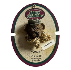Cottage Collectibles By GANZ FOREST Pin Pendant #CC4003 1995 VTG - Picture 1 of 3