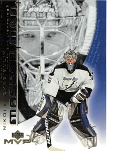 2003-04 UD MVP Masked Men #MM3 Nikolai Khabibulin - Picture 1 of 2