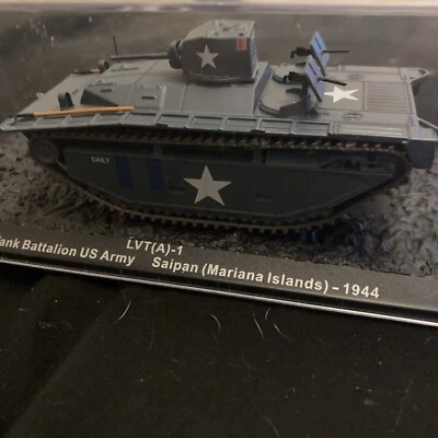 Deagostini Combat Tank Lvt (A)-1 708th Battalion Us Army Saipan 1944 Mag (34) - Image 1 of 4