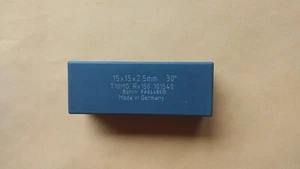  15 x 15 x 2.5 mm 30 German Carbide Inserts - Picture 1 of 6