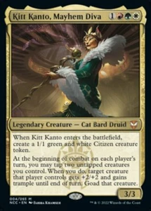 KITT KANTO, MAYHEM DIVA mtg NM-M New Capenna Commander Mythic 1 Card - Picture 1 of 1