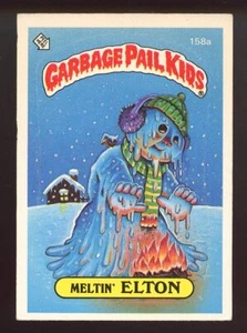 Topps Garbage Pail Kids #158a 1986 Meltin' John Glossy - Imagen 1 de 2