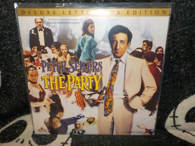The Party Letterbox Laserdisc LD Peter Sellers Free Ship $50 — 第 1/2 张图片