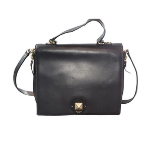 Kate Spade New York Crossbody Purse Calf Hair Black Leather Designer - Picture 1 of 11