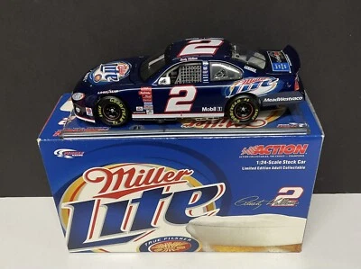 Rusty Wallace #2 Miller Lite 2003 Dodge Intrepid  1:24  New In Box - Image 1 of 4