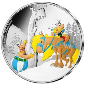 FRANCIA 10 EURO DE PLATA 2022 ASTERIX Y EL GRIFFON - Picture 1 of 2