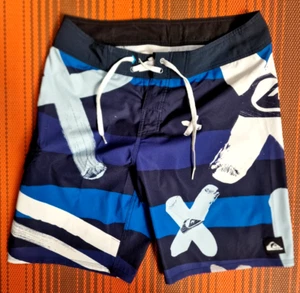 Quiksilver ' Alittletude 20 Board Shorts ' Blue/White Surf Men's Size 32 ***RARE - Picture 1 of 12