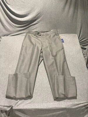 Pantalones de traje Arrow para hombre talla 34/32 grises nuevos con etiquetas Foto 1 de 4