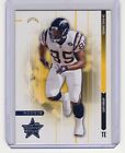 ANTONIO GATES 2003 LEAF ROOKIES & STARS NFL FOOTBALL ROOKIE CARD #132 CHARGERS. rookie card picture