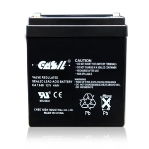CASIL CA-1240 12V 4AH Alarm System Battery Back Up Vista 20P ADT - Picture 1 of 10