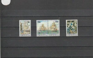 Norfolk Island 1987 SG421-4 4v NHM Bicent. of Norfolk Island Settlement-The Firs - Picture 1 of 1