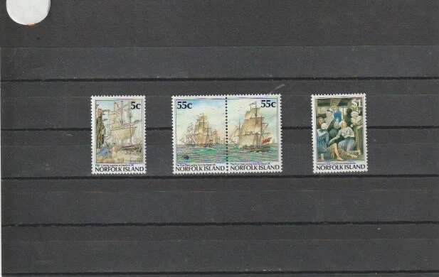 Norfolk Island 1987 SG421-4 4v NHM Bicent. of Norfolk Island Settlement-The Firs - Image 1 of 1