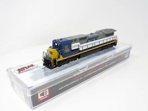 Atlas N 40005678 LokSound DCC CSX YN2 Dash 8-40C Diesel Locomotive Freight Train - Picture 1 of 8
