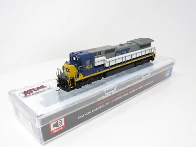 Atlas N 40005678 LokSound DCC CSX YN2 Dash 8-40C Diesel Locomotive Freight Train - Image 1 of 4