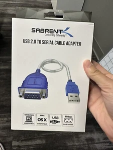 Sabrent CB-DB9P Serial Cable Adapter - Photo 1/2
