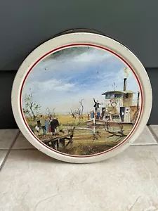 Vintage Arnott's 1984 Maynard Waters 900G Early Transport Biscuit Assortment Tin - Picture 1 of 8