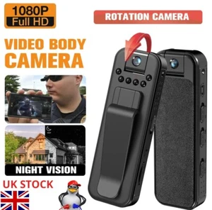 MD13 HD 1080P Mini Camera Portable Small Digital Video Recorder Police BodyCam - Picture 1 of 10