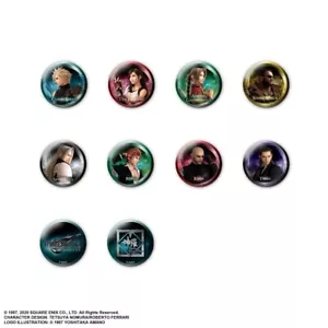 FINAL FANTASY VII 7 REMAKE PIN BADGE SAMMLUNG NEU/SEALED BLIND BOX DISPLAY 10 - Bild 1 von 4