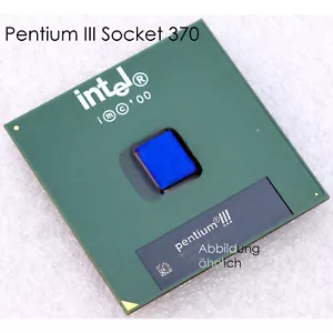 INTEL PENTIUM III 3 PROCESADORES CPU SL5BT 600MHz 256KB SOCKET SOCKET SOCKET 370 CPU600 - Imagen 1 de 2