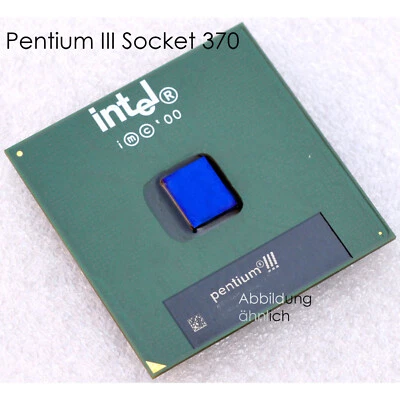 Intel Pentium III 3 Processor CPU SL4CB 866MHz 256KB Socket 370 CPU866 - Image 1 of 2