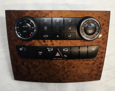 Mercedes-Benz W164 2006-2008 aire acondicionado calefacción climatizador panel ML320 ML350 ML500 Foto 1 de 4
