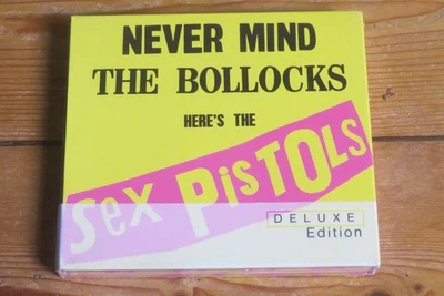 NEW/SEALED - SEX PISTOLS - Never Mind the Bollocks - 2 CD deluxe edition (2012) Foto 1 de 2