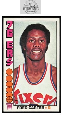 1976-77 Topps Set Break #111 Fred Carter NM or Better *BurkeSCards* - Image 1 of 2