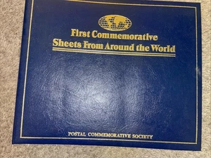 Set primi fogli commemorativi da tutto il mondo società postale - Foto 1 di 11