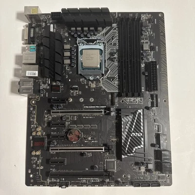 Intel i7-6700K + MSI Z170A Gaming Pro Carbon + AIO Cooler – Working Bundle - Image 1 of 4