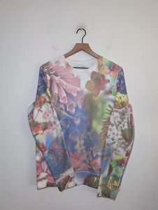 Sudadera Flume Manga Larga Estampado Floral Pequeña - Imagen 1 de 6