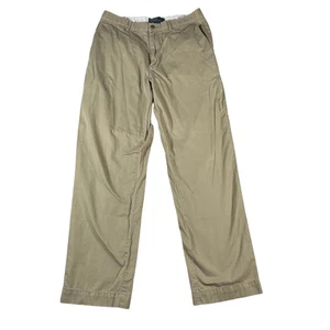 Y2K Polo Ralph Lauren Herren Chino Hose Größe 33 W 32 L Khaki Preppy Freizeit Normcore - Bild 1 von 8