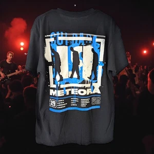 New Linkin Park Meteora Tour 2003 L Black Graphic Band Tee rock band grunge nwt - Picture 1 of 6