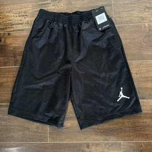 NWT Nike Air Jordan Jumpman Boy's Large Black Mesh Shorts 959922 - Picture 1 of 6