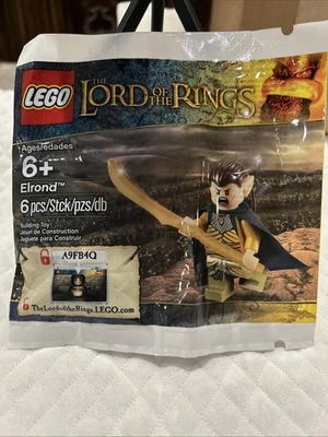 LEGO The Lord of the Rings: Elrond Elf Minifigure 5000202 6011122 NEW Sealed - Image 1 of 3
