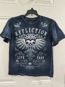 Affliction Medium Boys T-shirt - Picture 1 of 5