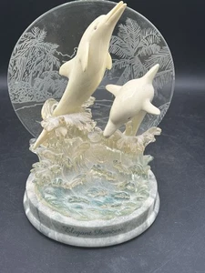 Delphin „Elegant Dancers“ Light Up Bradford Exchange 2001 Treasure the Sea - Bild 1 von 8