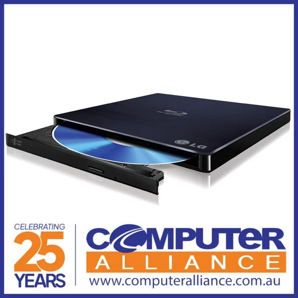 LG USB BP50NB40 6X BD-R 8X DVDR External Blu-Ray Writer - image 1 of 1