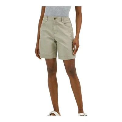 Bermudas Lee para mujer 8 pulgadas color hongo tiro alto talla 6 nuevas con etiquetas Foto 1 de 4