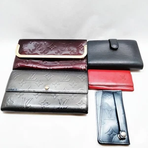 Louis Vuitton Geldbörse Lang Portemonnaie Schlüsseletui 5er Set Grau Epi 4605081 - Bild 1 von 11