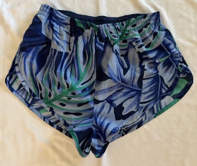 Vintage 80s 90s Speedo Swim Shorts Trunks Mesh Lined Running Palms Medium - Image 1 of 4