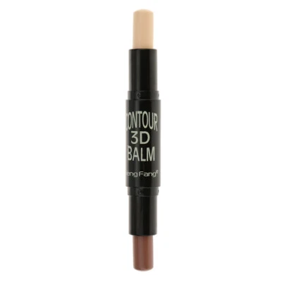 Fashion Double Ended Face Body Highlight Contour Stick Concealer Makeup Tool - Image 1 of 4