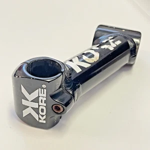 KORE AheadLite 3 Aluminium Black Stem 110mm 1-1/8th” Retro Mountain Bike MTB DH - Picture 1 of 7