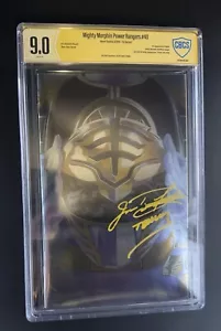 Mighty Morphin Power Rangers #40 Foil CBCS 9.0 JDF Jason David Frank signiert - Bild 1 von 21