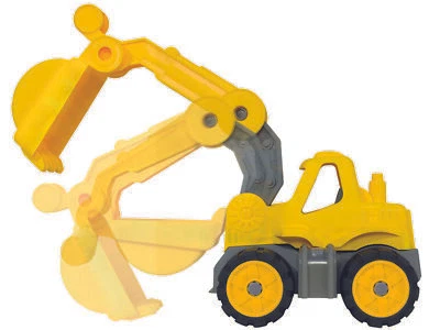 BIG Power-Worker Mini Bagger  Spielzeug Sandkasten Strand indoor - Bild 1 von 4
