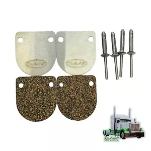 Kenworth Cab Roof Plates Horn Block Off Plates Stainless Steel Paintable Custom - Bild 1 von 1