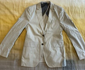 YD Claudio Suit Jacket Mens Blazer - Colour Sand - Size 38 slim fit - Picture 1 of 2