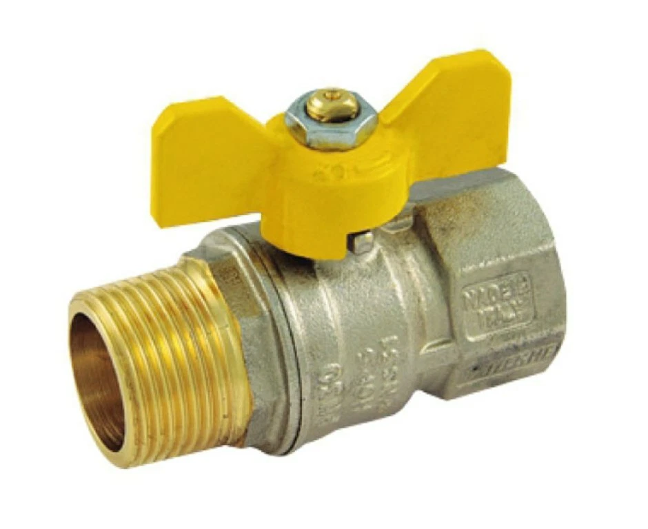 VALVOLA A SFERA GAS MASCHIO FEMMINA TIEMME art. 2371G