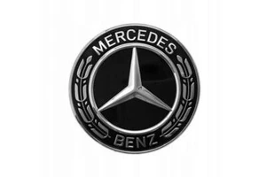 NUEVO EMBLEMA OE NEGRO LOGO PARACHOQUES 56MM MERCEDES SLK CLA SL GLA A SLC W246  - Imagen 1 de 2
